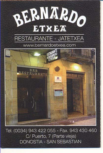 Bernardo Etxea 